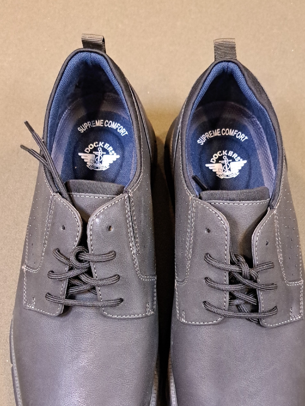 Dockers Men's Fontera 24 Lace Up Casual Dress Shoe - Color: Black - Size: 13 - Picture 4 of 10